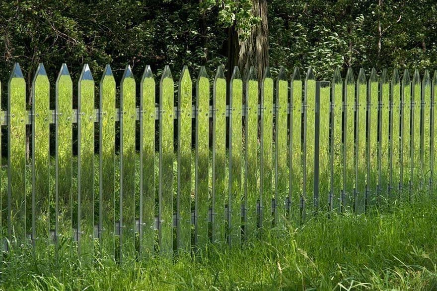 mirror fence