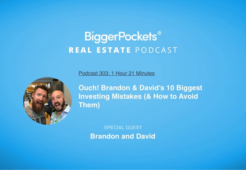 Ouch! Brandon & David’s 10 Biggest Investing Mistakes (& How to Avoid Them)