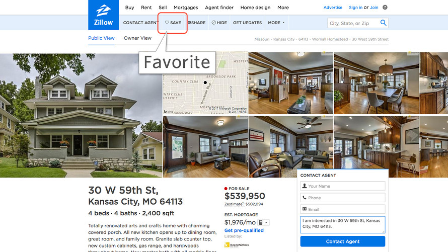 Zillow for airbnb