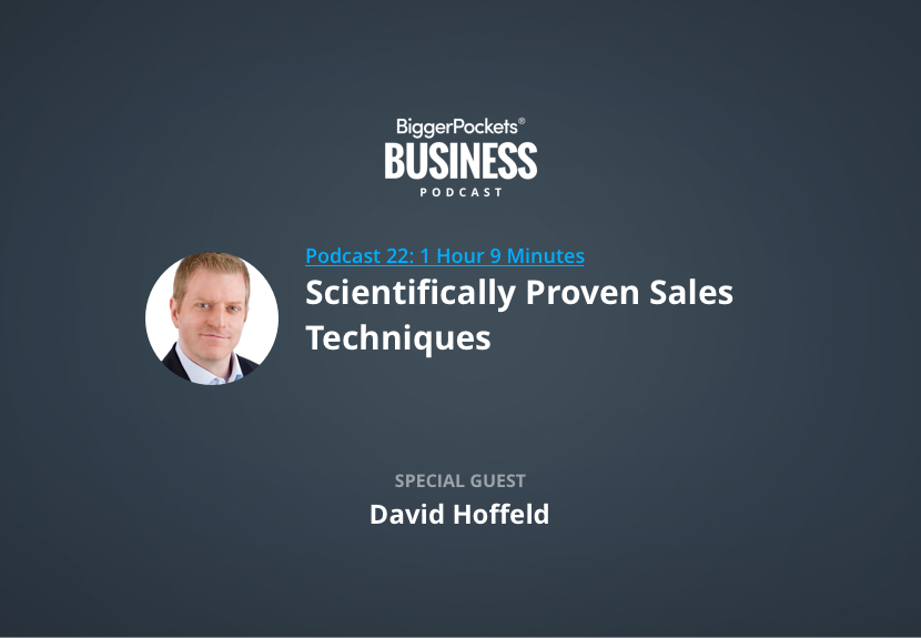 Scientifically Proven Sales Techniques