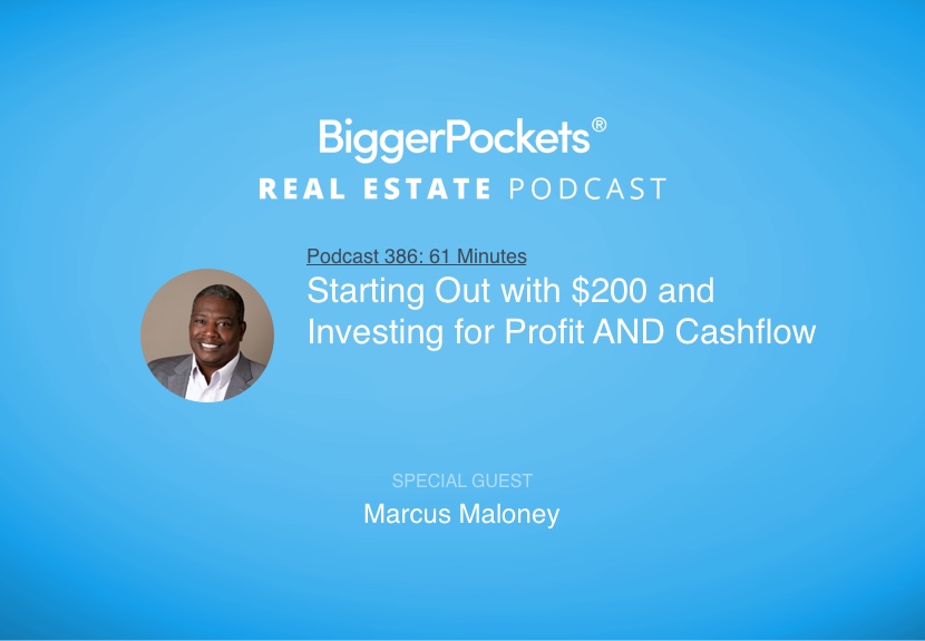 Starting Out With $200 and Investing for Profit AND Cash Flow With Marcus Maloney (Part 1, Pre-Coronavirus)