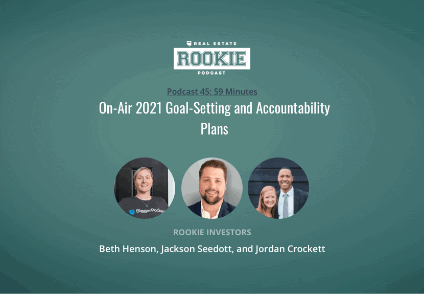 On-Air 2021 Goal-Setting and Accountability Plans with Rookie Investors Beth Henson, Jackson Seedott, and Jordan Crockett