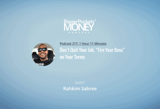 Don’t Quit Your Job, “Fire Your Boss” on Your Terms w/ Rahkim Sabree