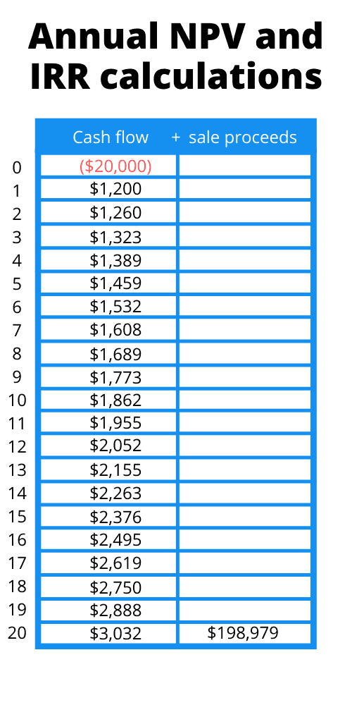 npv irr calculations 5