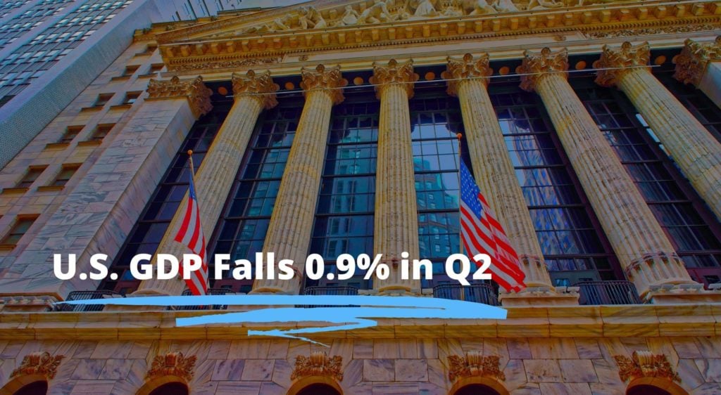 U.S. GDP Shrinks By 0.9% — White House and Experts Push Back On Recession Claims