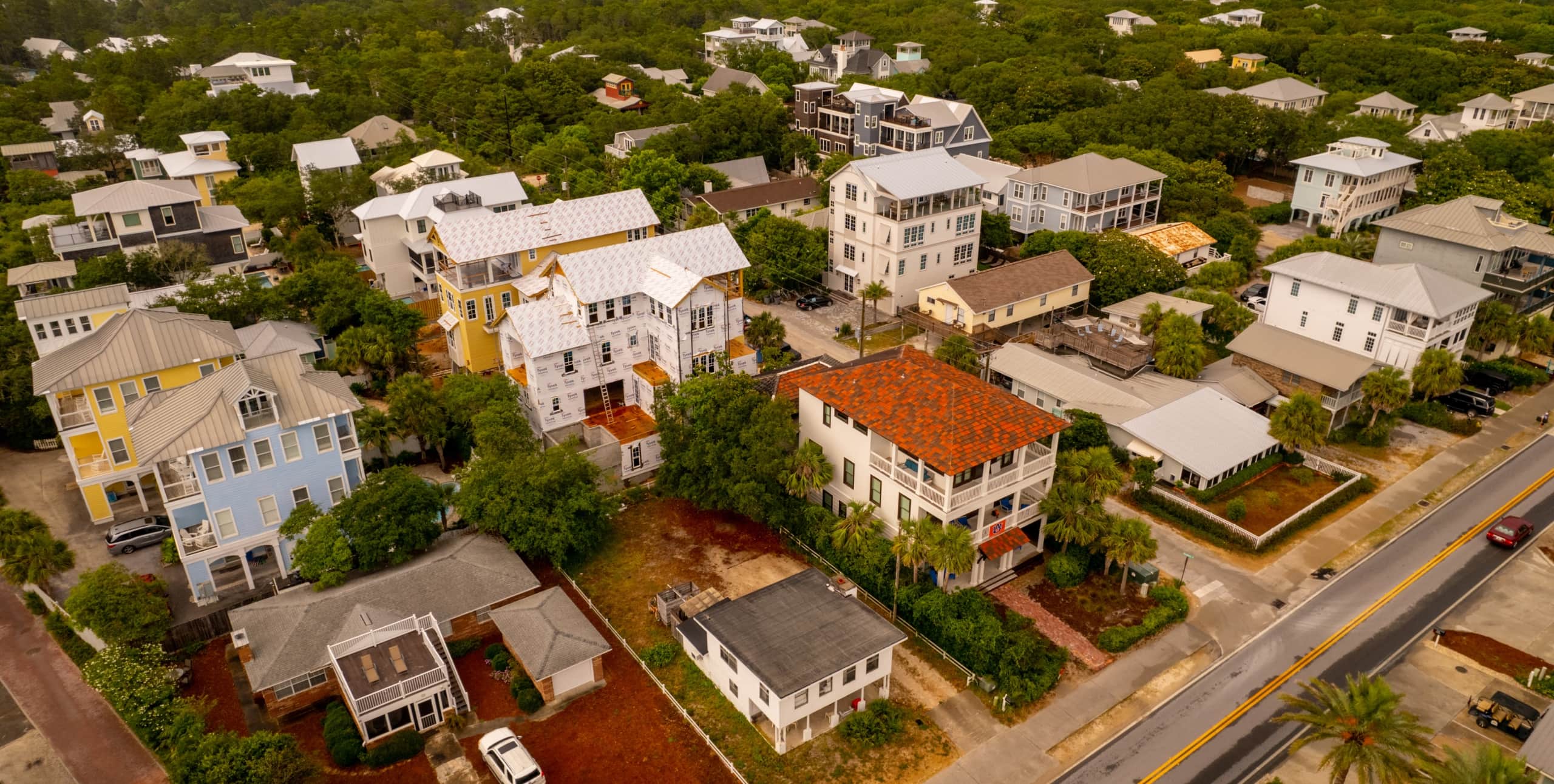 homes being built