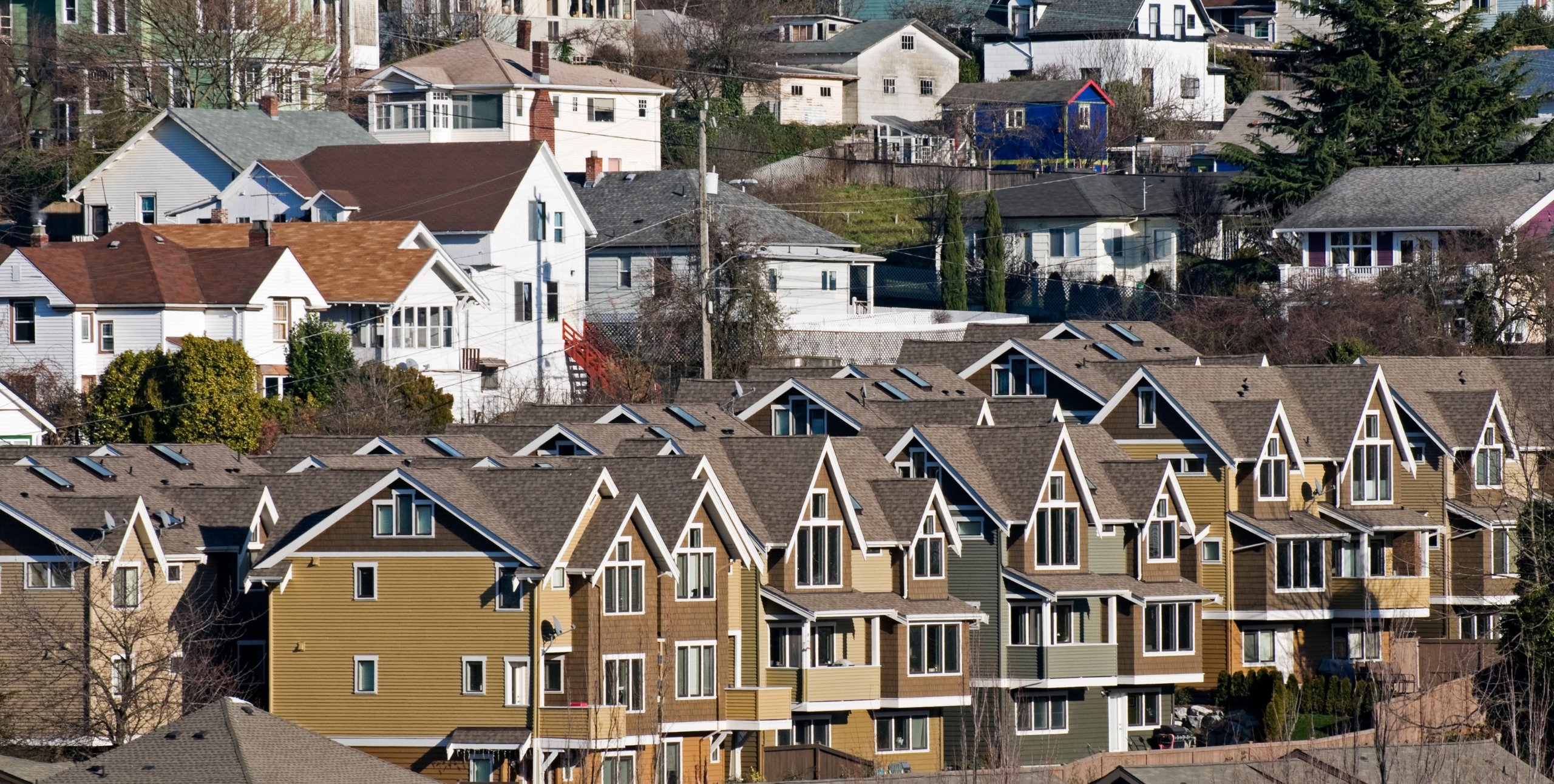 rows of housing