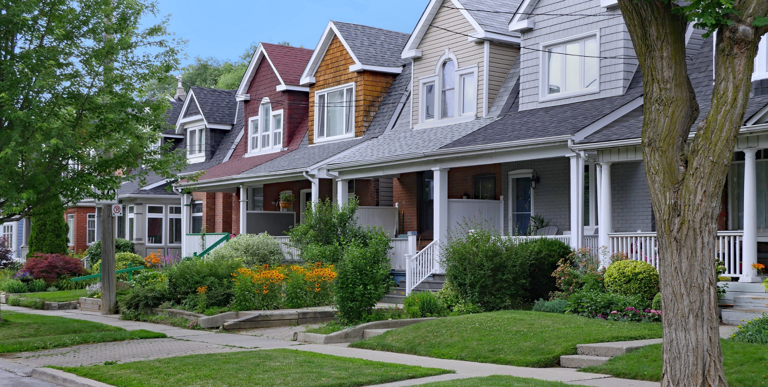 homes down the street