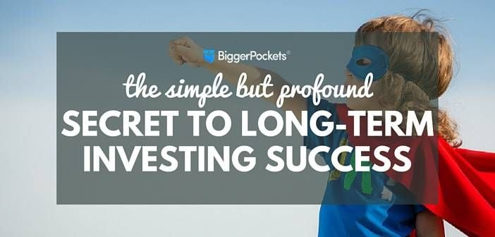 The Simple But Profound Secret to Long-Term Investing Success