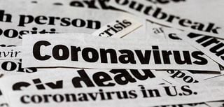 Coronavirus, covid-19 newspaper headline clippings